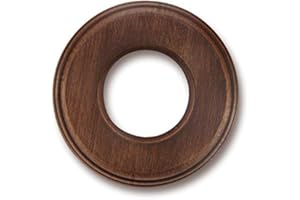 Marco de madera para mecanismos eléctricos vintage Garby Colonial para pared - Marco para enchufes e interruptores de pared - Madera de haya envejecida - Marco madera Fontini