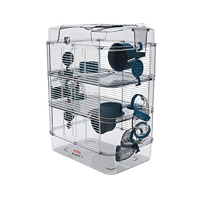 Zolux Cage pour Hamster, Souris, Gerbille ''RODY 3'' Trio
