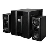Lieferumfang: Subwoofer, 2 Satelliten, Bedienungsanleitung