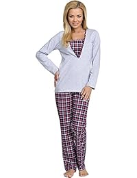 Be Mammy Mujer Lactancia Pijamas Dos Piezas Grete