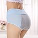 Price comparison product image L_shop Menstrual Shorts High Waist Waterproof Physiological Underwear Menstrual Ladies Seamless Period Panties Women Agent Secret Protective Pants, blue, Comme c'est la description XL