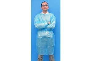 GM - Lot 100 Surblouse À Liens Jetable, Usage Unique * Ojc230