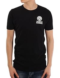 Franklin y balón de tamaño pequeño Marshall con logotipo de cuello redondo de manga corta para T-de manga corta de mujer - Varios colores