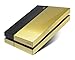 Produktbild Gehäuse aus gebürstetem Metall GOLD rundum Skin Aufkleber Zubehör für PS4 Playstation 4