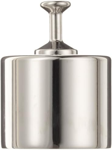 Rice Lake Stainless Steel ASTM Class 2 Precision Metric Test Weight Kit with Screw Knob, 1g Mass