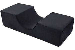 whiteswan Wimpernverlängerung, ergonomisch, gebogen, stützt aus Memory-Schaumstoff, Wohnzimmer, Kopfkissen, Nacken, Wimpern, Schönheit, Make-up-Kissen, Schlafkissen, Nackenstütze