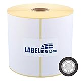 Material: Papier mit Spezialklebstoff - eine dauerhafte Lesbarkeit Ihres Aufdrucks ist garantiert