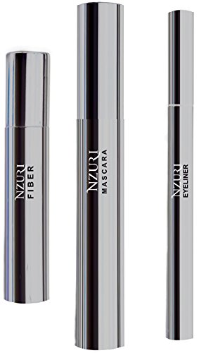 3D Fiber Lash Mascara with Gel Eyeliner Pen - Premium Formula with Highest Quality Natural & Non-toxic Hypoallergenic Ingredients - Our Best 3d Fiber Lashes Set