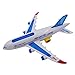 Produktbild camillia-de Multicolor ABS Plastic Funny 330 * 85 * 65mm LED Flare Lights Flash Plane Toy Sound Aircraft Music Lighting Children Kids Toys