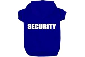 Izefia Winter Dog Sweatshirt & Cat Coat - Warm Cotton Hoodie for Small to Large Pets (Blue, M)