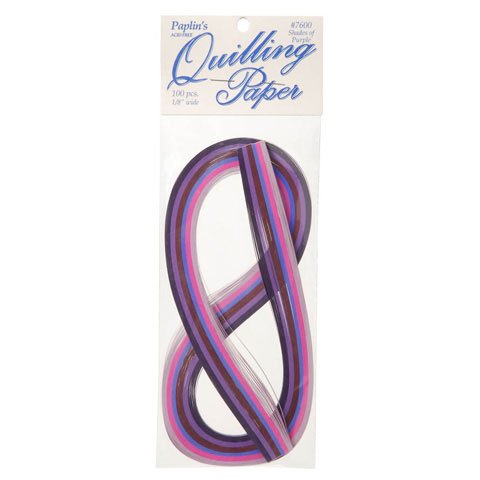 FunLab - Filigrana de papel para quilling, color morado