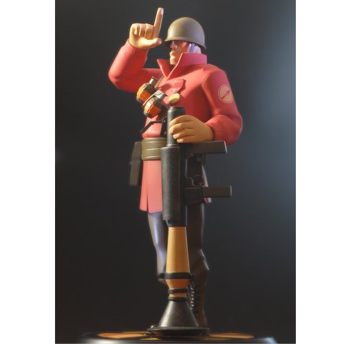 Preisvergleich Produktbild Red Soldier Team Fortress 2 Gaming Heads Statue by Gaming Heads