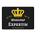 Produktbild Mousepad Minigolf Expertin schwarz