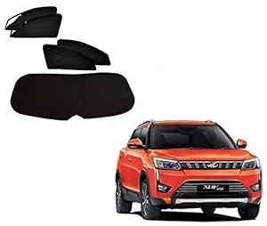 Kozdiko Zipper Magnetic Sun Shades Car Curtain with Dicky for Mahindra XUV 300