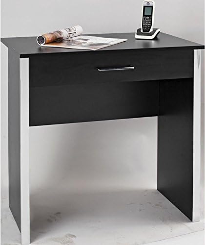 Genova Multi Purpose Computer TV Workstation Desk with 1 Drawer in Black