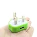 Produktbild MAyouth USB-Netzladegerät, 1Amp / 1000mAh kompatibel mit Samsung S7 / S8 / S9 / Tab/HTC/Nexus/One Plus 2/3 iPhone 5 / 5c / 5s / 6 Plus / 6s / 7 iPad 1/2-Mobiltelefon / 3-Pin-Adapter