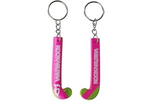Kookaburra Hockey Stick Keyring - Pink