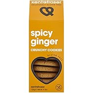 Kentofraser Spicy Ginger Crunchy Cookies, 125 g