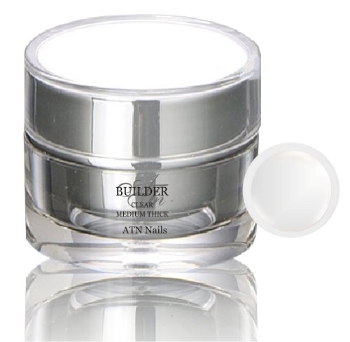 ATNails Nail Art / BUILDER UV GEL MEDIUM THICK Acrylic Clear 5ml