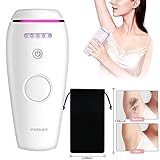 【Breites Anwendungsspektrum】 IPL-Epiliergerät für die meisten Körperpartien, einschließlich Beinhaare, Achselhaare, Arme, Stirnhaar, Rücken, Bikiniteil usw. Universeller Epilierapparat für Frauen und Männer. Licht schadet nicht den Augen. Wenn Sie jedoch Blendung spüren, können Sie eine Sonnenbrille tragen, während Sie sie verwenden.