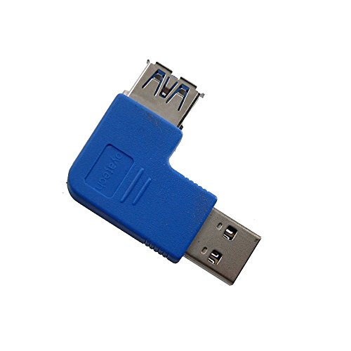 InLine USB 3.0 Adapter, Stecker A auf Buchse A, links gewinkelt 90° - 3