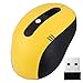 Produktbild Happysdh Mini Maus kabellos Wireless Mouse,Funkmaus, 6 Tasten Optische Mäuse mit USB Nano Empfänger Für PC Laptop iMac MacBook Microsoft Pro, Office Home