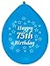 Produktbild Amscan 22.8 cm  75. Geburtstag 10 Luftballons