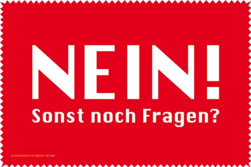 Laptoptuch "Nein" Rannenberg und Friends
