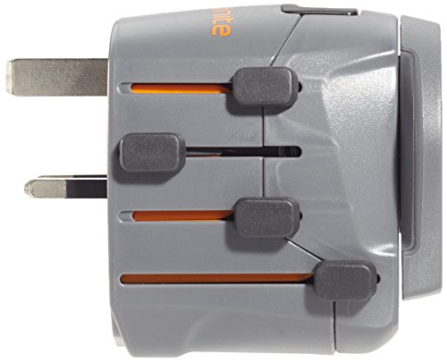 Samsonite Adaptador Internacional, USB, Color Gris - Imagen 5