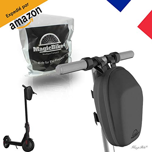 [MagicBike] Scooter de Alta Calidad con Bolsa de Almacenamiento Frontal para Xiaomi M365 y Scooter eléctrico - Costuras reforzadas y Correas de Velcro