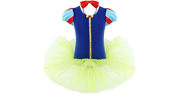 Tiaobug Bebe Fille Deguisement Princesse Blanche Neige Robe Alice Robe Soiree Cosplay Costume Carnaval Robe Anniversaire 12 Mois 5 Ans Vetements Deguisements Centroarco Com