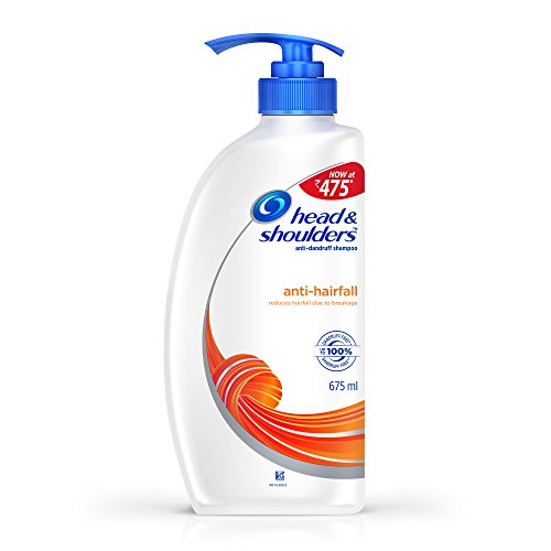 Head and Shoulders Anti Hairfall Shampoo, 675ml RS.356 (25.00% Off) - Amazon