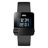 Braun Herren-Armbanduhr Digital Quarz Kautschuk - BN0106BKBKG
