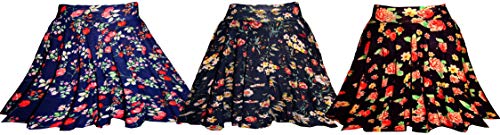 KIFAYATI BAZAR Kids Girls Skirt/Skort/Bottom/Dress Printed Floral Multicolor Pack of 3 RS.425 (65.00% Off) - Amazon