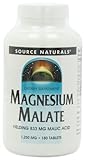 Source Naturals Magnesium Malate, 1250Mg, 180 Tablets