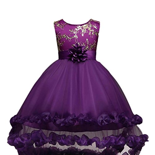Princess Dress Adeshop Flower Girl Dress Princess Rapunzel Trailing Party |  Desertcart Fiji