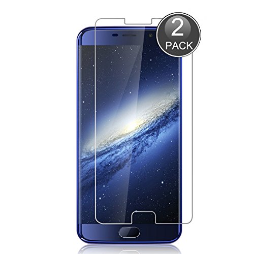 E-Hamii  2-Pack  Elephone S7 Protector de Pantalla  0 26mm HD Anti-Scratch y Anti-huella digital Proteger la pel  cula  9H Vidrio templado Cubierta protectora  Mejor protecci  n