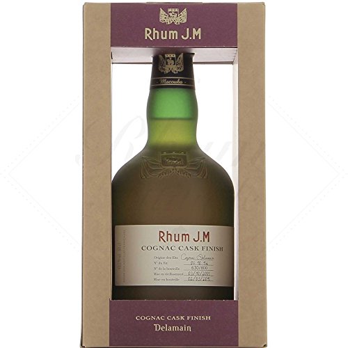 J,M, Coffret Cadeau Cognac Cask Finish Rhum 0,5 L