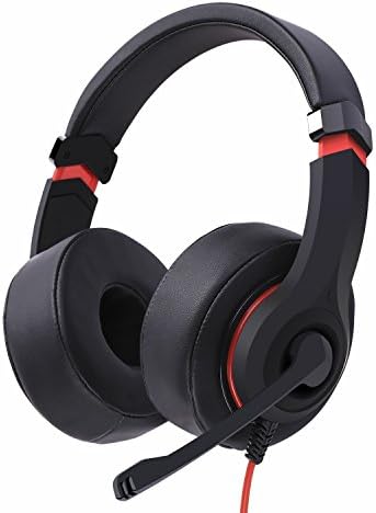 NUBWO N6 Gaming Stereo Noise Cancelling Headset with Microphone for PC, PS4 – Black/White (Black)