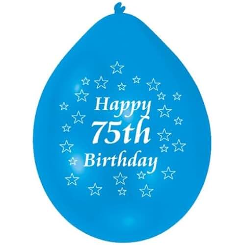 Amazon.co.uk 75th birthday balloons