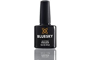 Bluesky Nail Primer pour ongles de gel - Grand préparation à ongles en gel sans acide, Adhésion vernis en gel, empêche le vernis à ongles en gel levage et le pelage, 15 ml