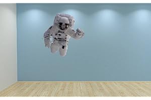 60 Second Makeover Limited Full Colour Astronaut Space Man Boys Bedroom Wall Sticker Decal Kids Decoration