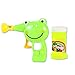 Produktbild Omiky-Spielzeug für draußen Karikatur Frosch Kinder Blase Maschine Sommer Baden Spielzeug, Kindertag Geschenk Jungen Mädchen Erwachsene Kinder Spielzeug (Grün)
