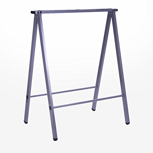 CABALLETE MULTIUSO VICRIS ABATIBLE 100KG METALICO GRIS H74CM-LARGUERO 63CM 432
