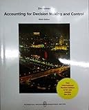 Image de Accounting for Decision Making and Control