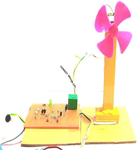 SRROBOTICS Clap Control Fan ||10 METER RANGE || FAST WORKING || BEAST PROJECT