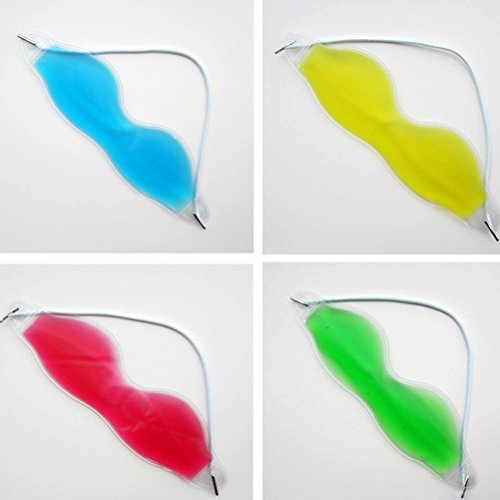 rosenice Cooling Eye Gel Masken Eye Mask Relaxing Pain Relief (grün)