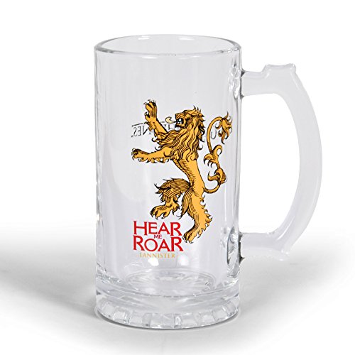 Preisvergleich Produktbild Game of Thrones Glas-Bierkrug Hear Me Roar
