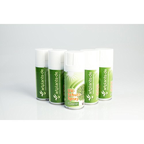 UV Schutz Spray mit Pflegewirkung für künstliche Pflanzen und Blumen, Kunstbäume und Kunstpalmen – für Außen- und Innenbereich – 150 ml Dose – artplants - 4
