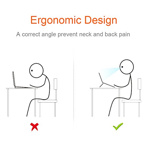 Foldable Aluminum Laptop Stand  Ergonomic Cooling Portable Notebook Mount  Adjustable Stand Holder for 10  -15  Macbook  Acer  Asus  Dell  HP  Lenovo 